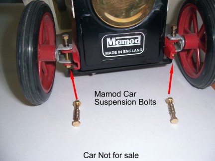 Mamod Car Suspension Bolts New (x2)