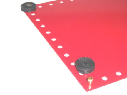 Rubber Foot and Rivet for Mamod Flat Base