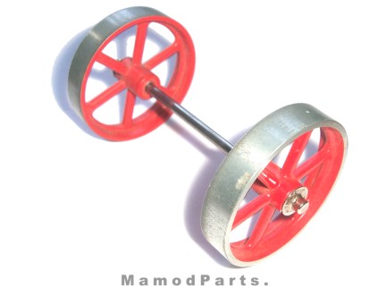 Mamod Trailer Wheels Assembly Pair  (Used)