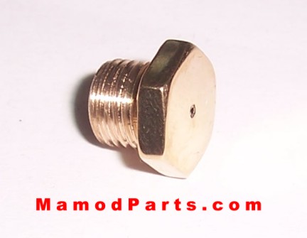 Brass Plug for Mamod 3 Wick Burner