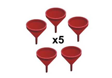 Bulk Buy Mamod Funnels (x5)