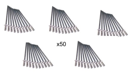 3/32 aluminium pop rivets (x50) Bulk Buy