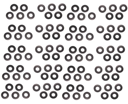 Mamod Safety Valve Washers 1/4 inch Neoprene (x100